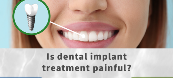 is dental implant treatment painful